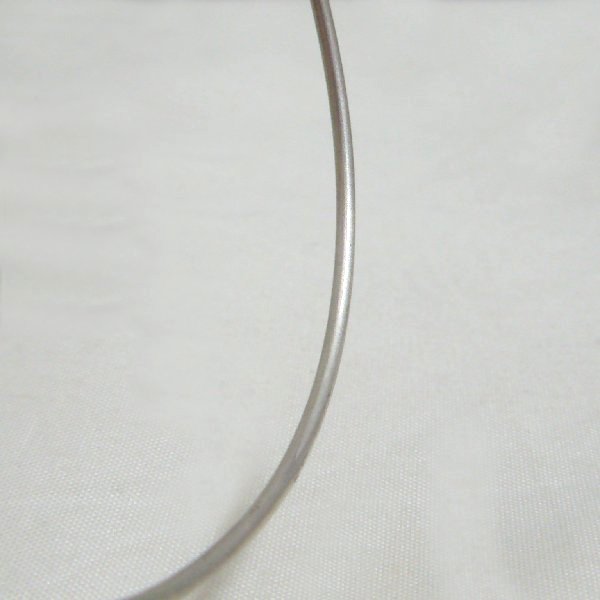 (b1080)Pulsera de plata aniversario, grande. 68 mm de diametro